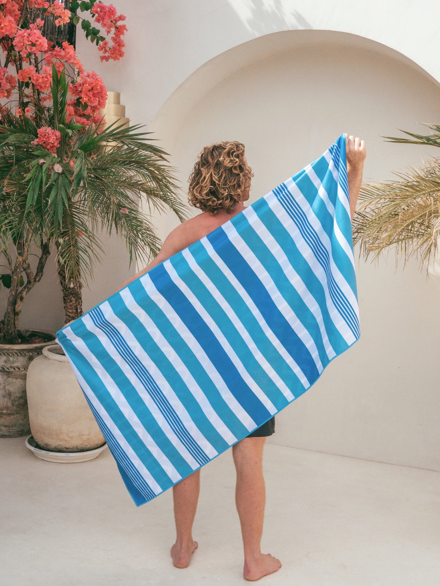 Hamptons Stripes - Sand Free Beach Towel