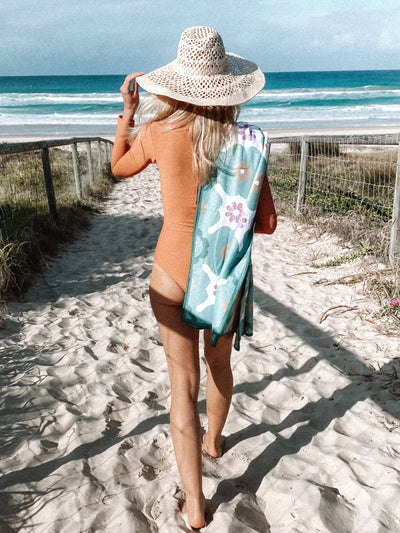 Green Sea - Sand Free Beach Towel